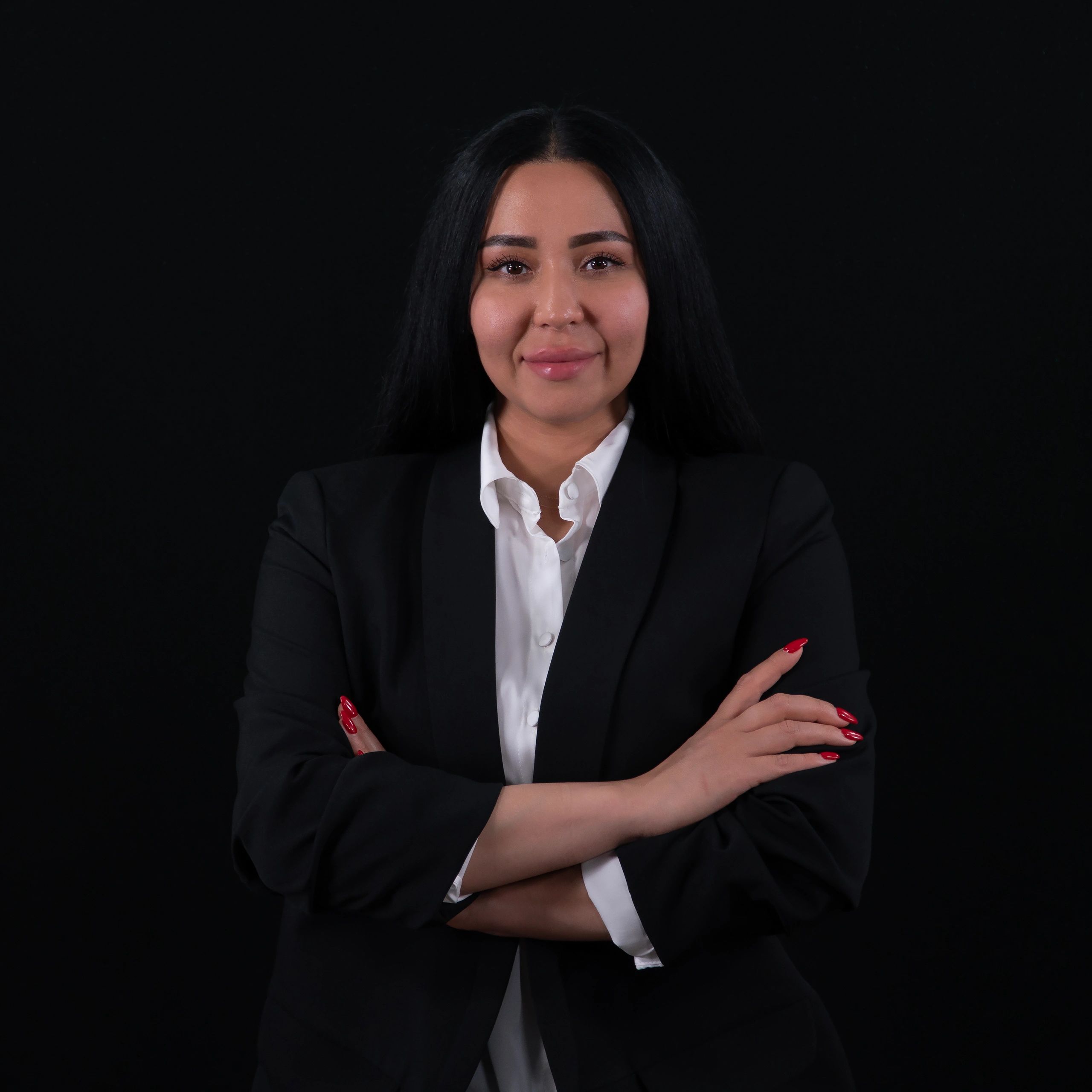 Portrait of a professional woman, founder and PR strategist